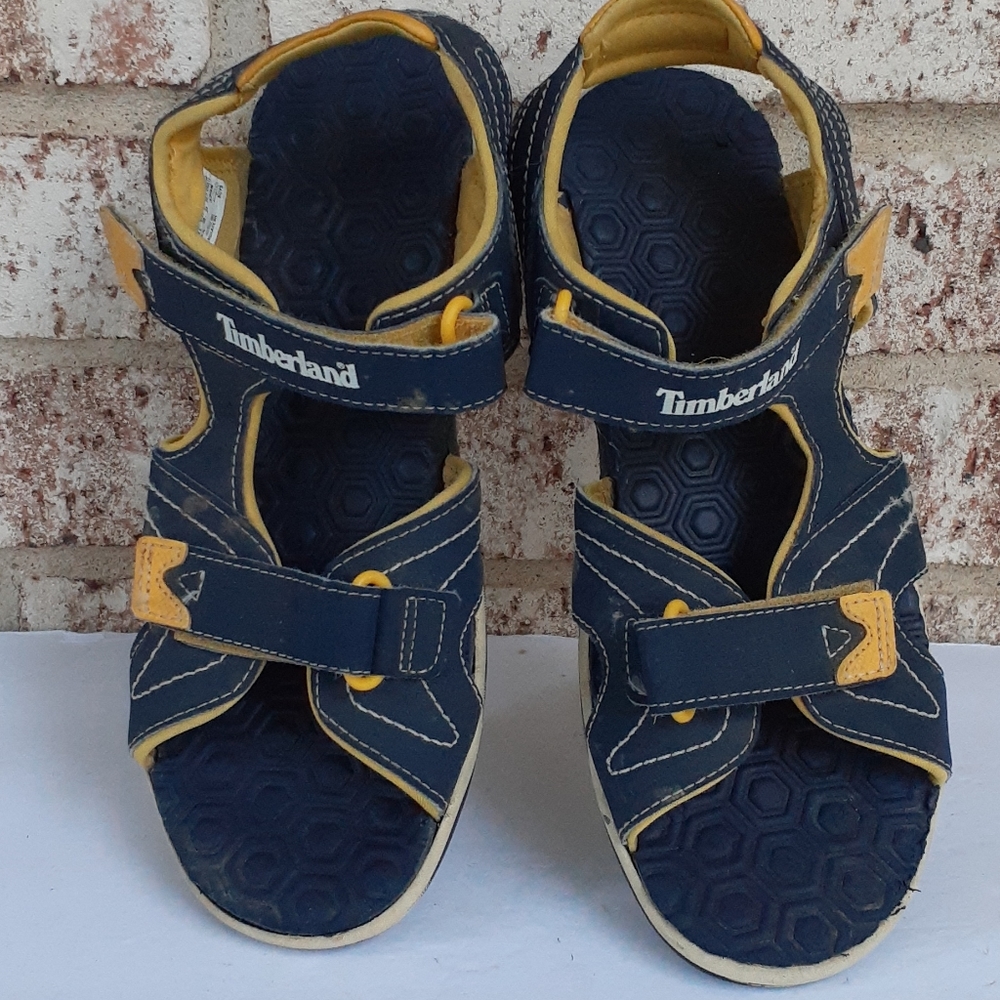 Timberland Women's Logo Adjustable Sandal